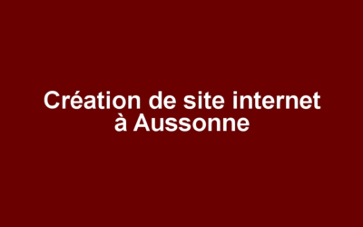 Création de site internet à Aussonne