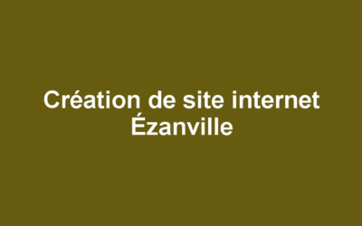 Création de site internet Ézanville