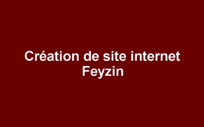 Création de site internet Feyzin