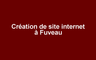Création de site internet à Fuveau