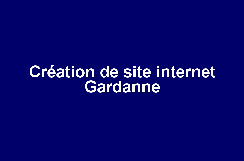 Création de site internet Gardanne