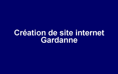 Création de site internet Gardanne