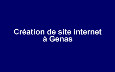 Création de site internet à Genas