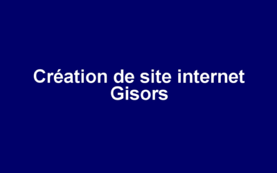 Création de site internet Gisors