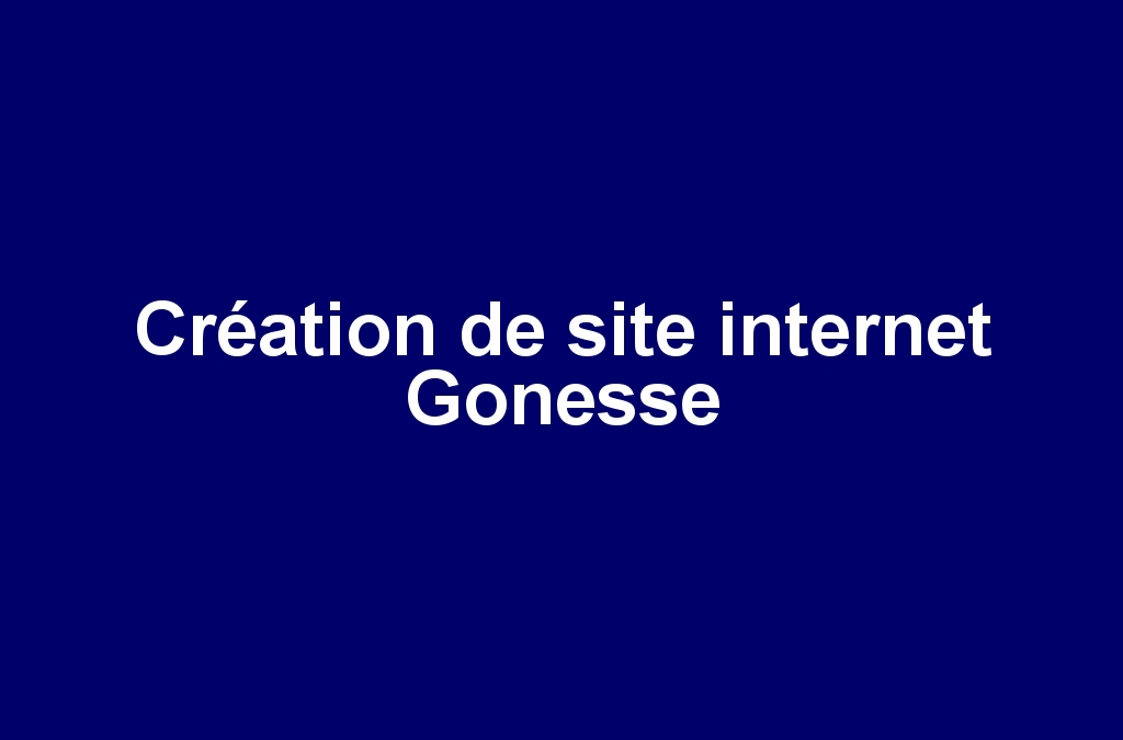 Création de site internet Gonesse