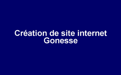 Création de site internet Gonesse
