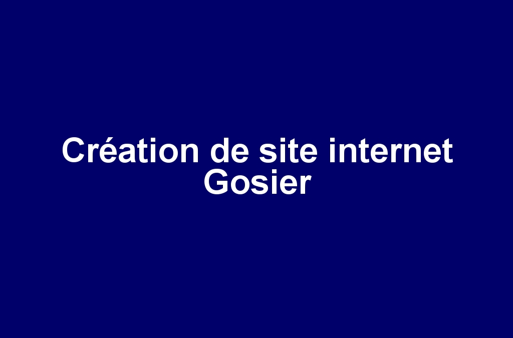 Création de site internet Gosier