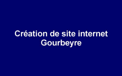 Création de site internet Gourbeyre