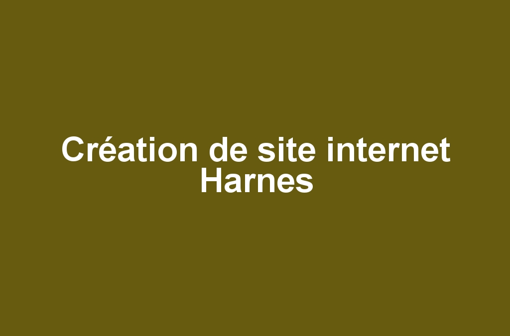 Création de site internet Harnes