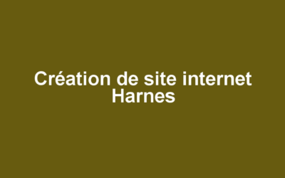 Création de site internet Harnes