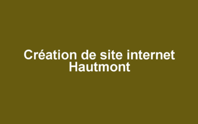 Création de site internet Hautmont
