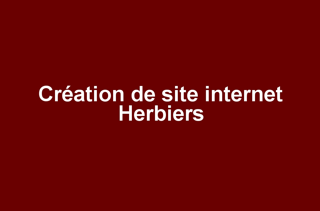 Création de site internet Herbiers