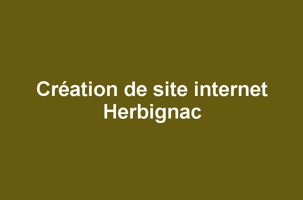 Création de site internet Herbignac