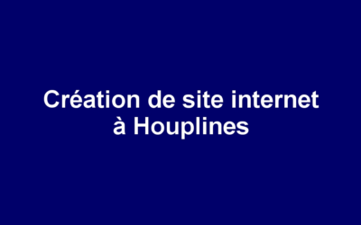 Création de site internet à Houplines