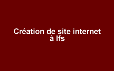 Création de site internet à Ifs