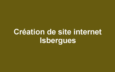 Création de site internet Isbergues