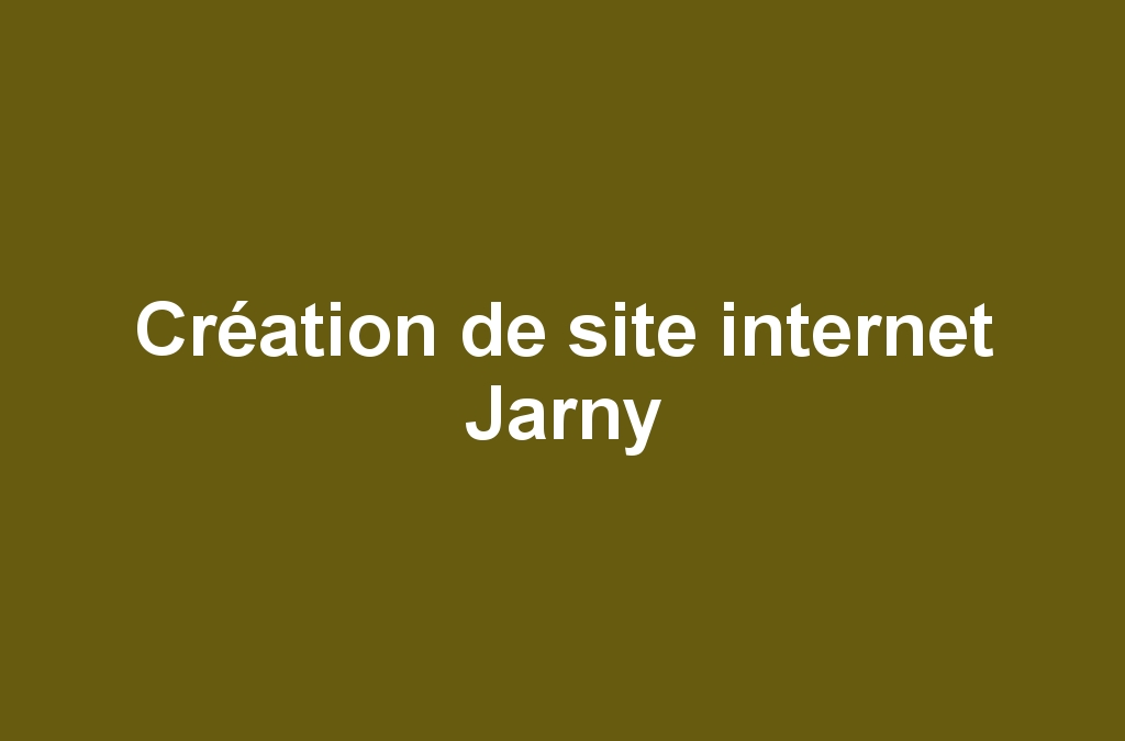 Création de site internet Jarny