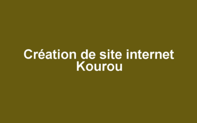 Création de site internet Kourou