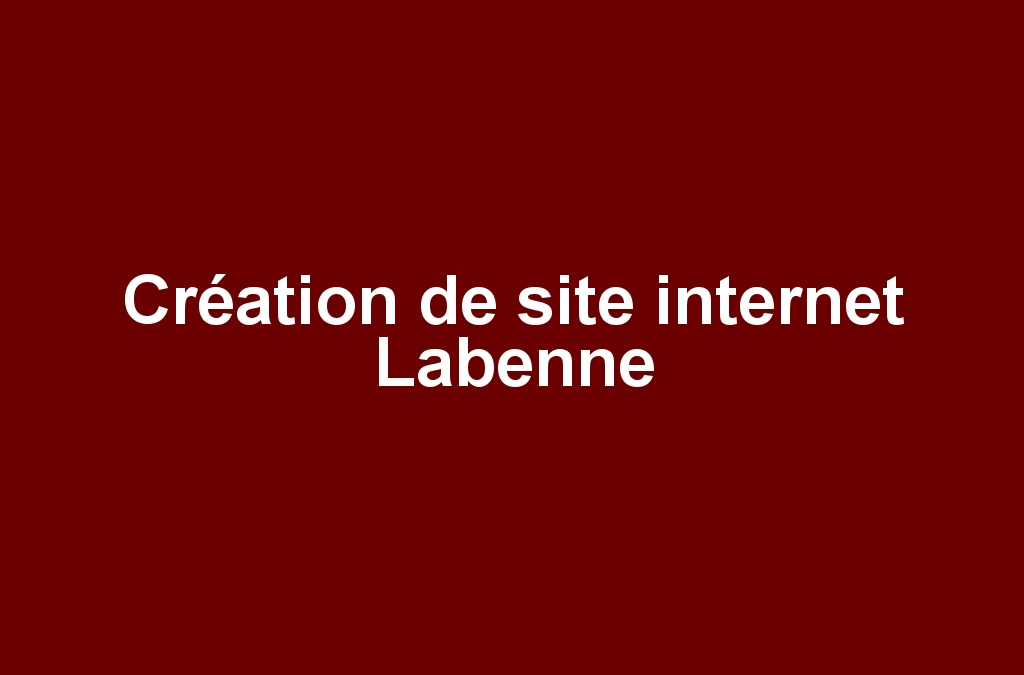Création de site internet Labenne