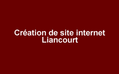 Création de site internet Liancourt
