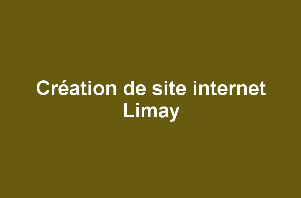 Création de site internet Limay