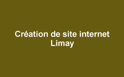 Création de site internet Limay