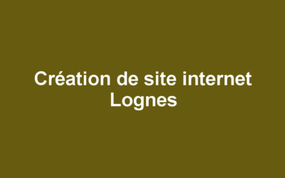 Création de site internet Lognes
