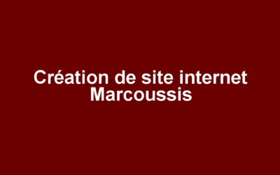 Création de site internet Marcoussis