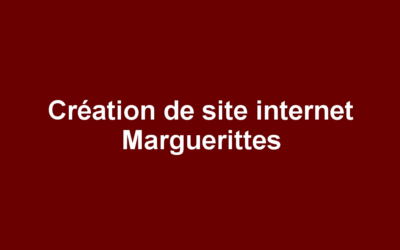 Création de site internet Marguerittes