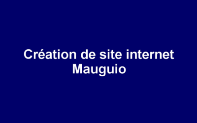 Création de site internet Mauguio