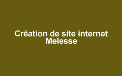 Création de site internet Melesse