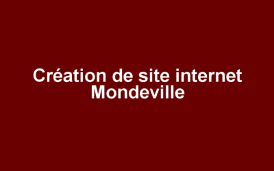 Création de site internet Mondeville