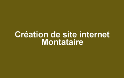 Création de site internet Montataire