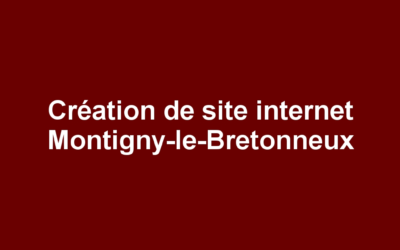 Création de site internet Montigny-le-Bretonneux