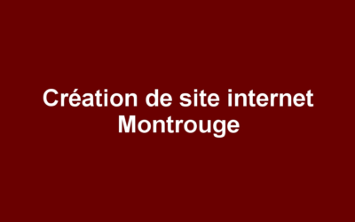 Création de site internet Montrouge